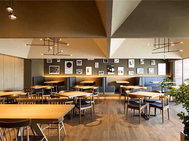 现代简约风格上海餐饮店怎么设计