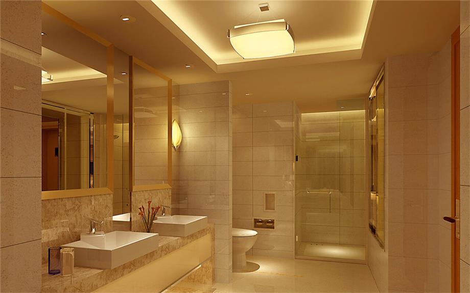 上海酒店装修:酒店装修设计有框落地玻璃隔墙施工方法