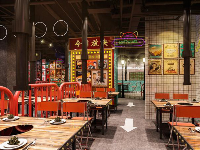 上海餐饮店装修:中餐厅装修设计中多元化才是其关键作用